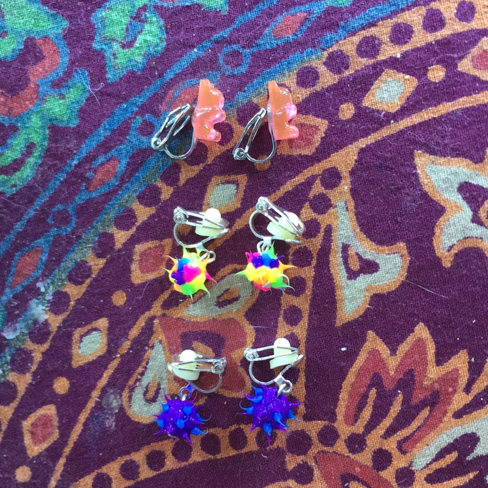 Clip-on earrings